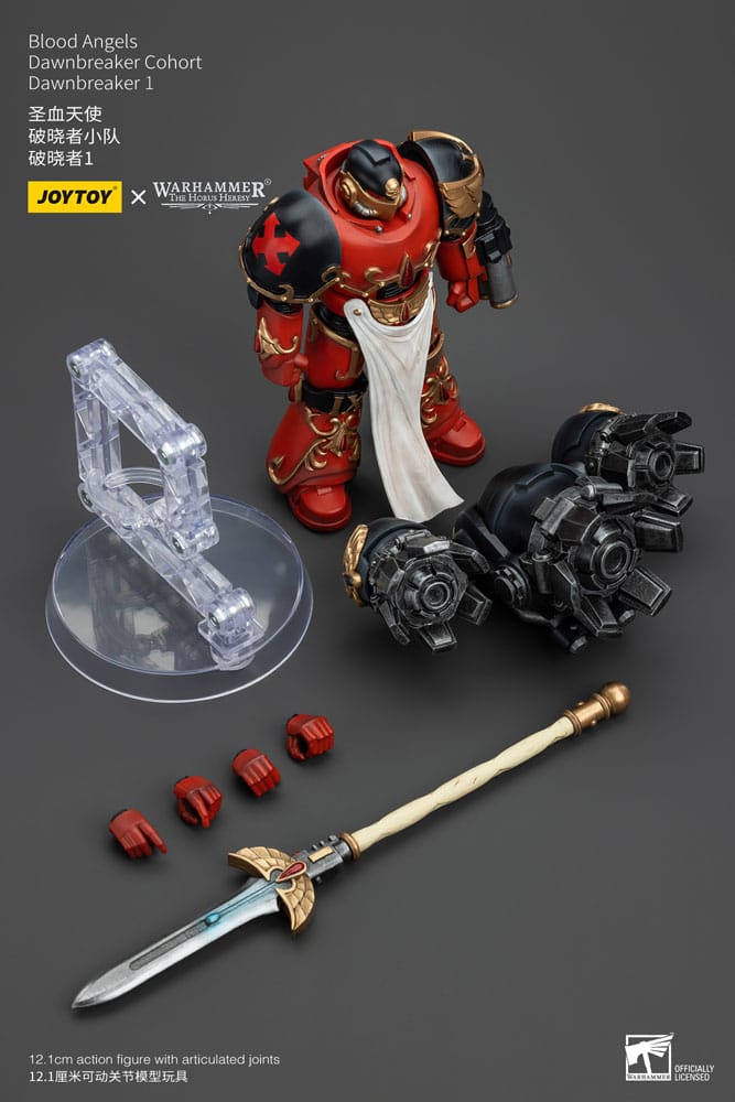 Warhammer The Horus Heresy Action Figure 1/18 Blood Angels Dawnbreaker Cohort Dawnbreaker 1 Joy Toy (CN)