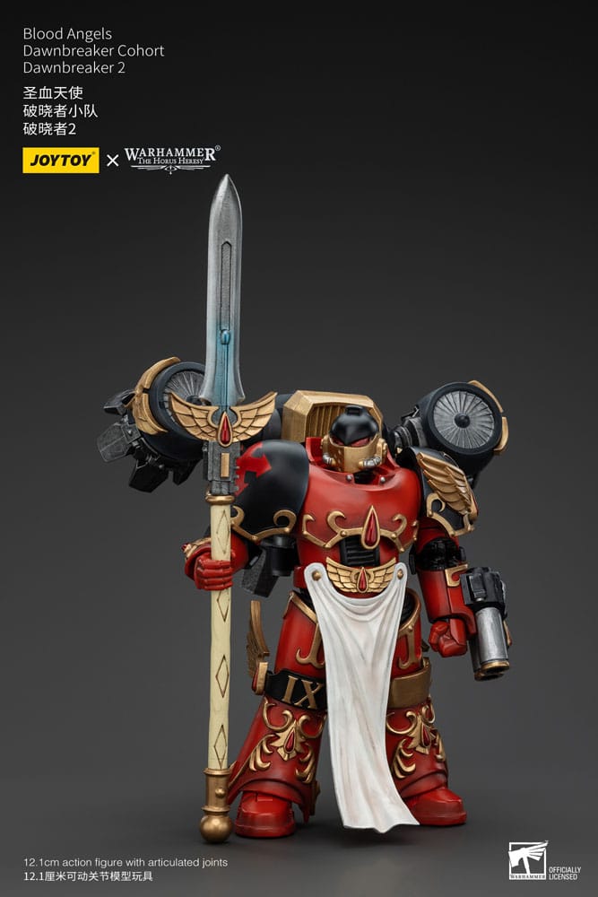 Warhammer The Horus Heresy Action Figure 1/18 Blood Angels Dawnbreaker Cohort Dawnbreaker 2 Joy Toy (CN)