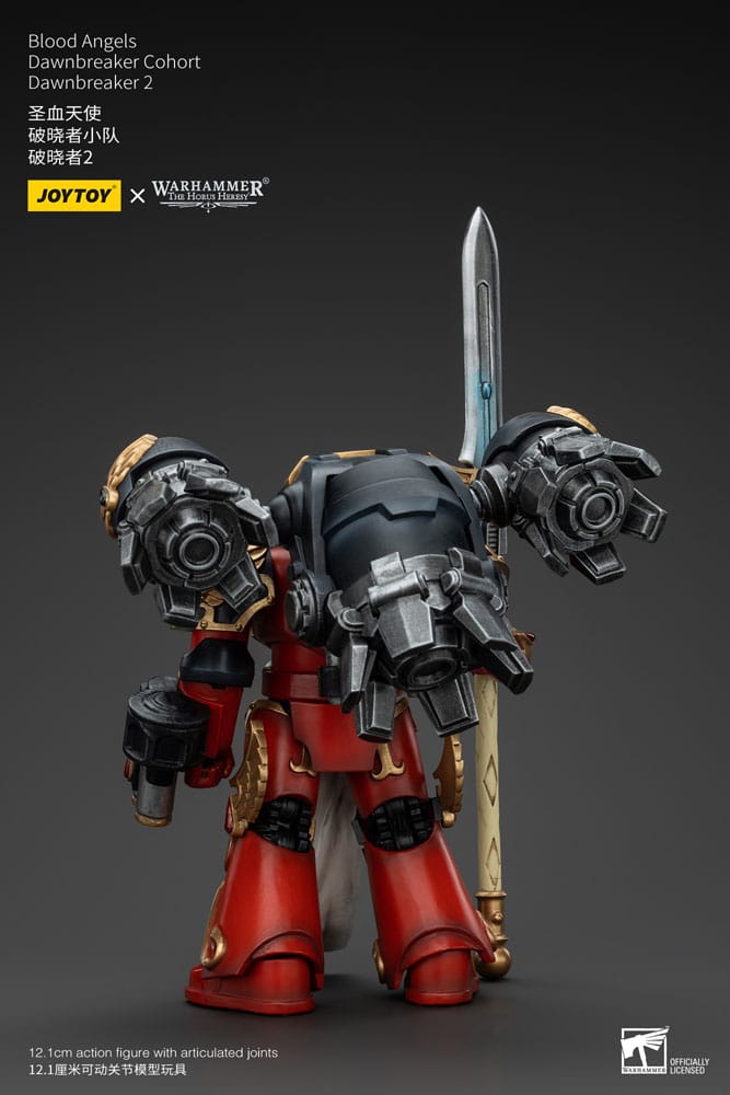 Warhammer The Horus Heresy Action Figure 1/18 Blood Angels Dawnbreaker Cohort Dawnbreaker 2 Joy Toy (CN)