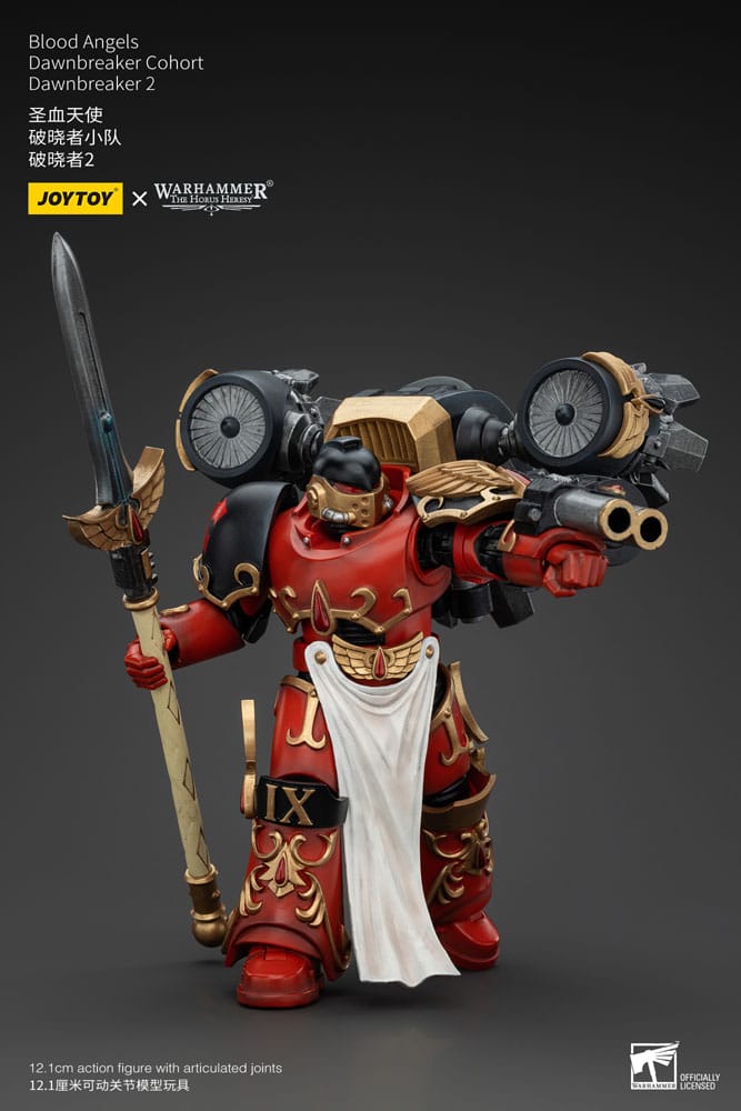 Warhammer The Horus Heresy Action Figure 1/18 Blood Angels Dawnbreaker Cohort Dawnbreaker 2 Joy Toy (CN)