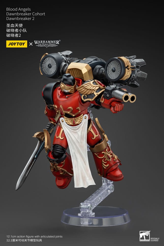 Warhammer The Horus Heresy Action Figure 1/18 Blood Angels Dawnbreaker Cohort Dawnbreaker 2 Joy Toy (CN)