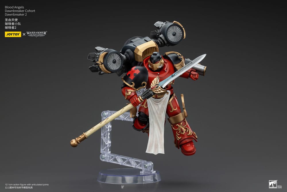Warhammer The Horus Heresy Action Figure 1/18 Blood Angels Dawnbreaker Cohort Dawnbreaker 2 Joy Toy (CN)