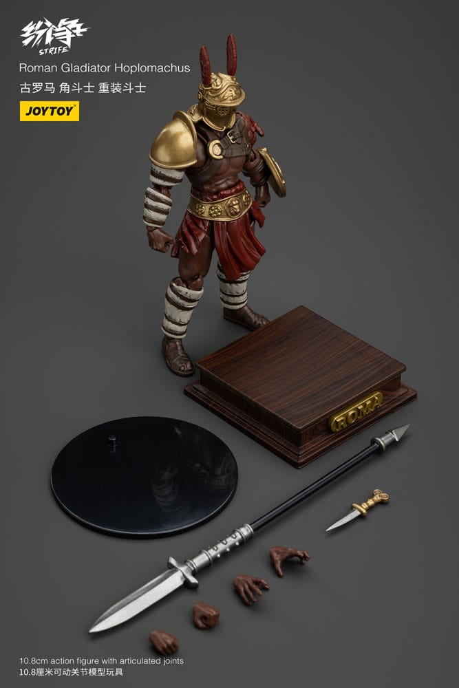 Strife Action Figure 1/18 Roman Gladiator Hoplomachus Joy Toy (CN)