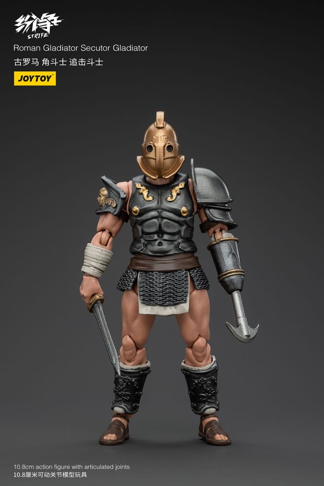 Strife Action Figure 1/18 Roman Gladiator Secutor Gladiator Joy Toy (CN)