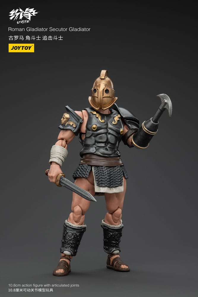Strife Action Figure 1/18 Roman Gladiator Secutor Gladiator Joy Toy (CN)