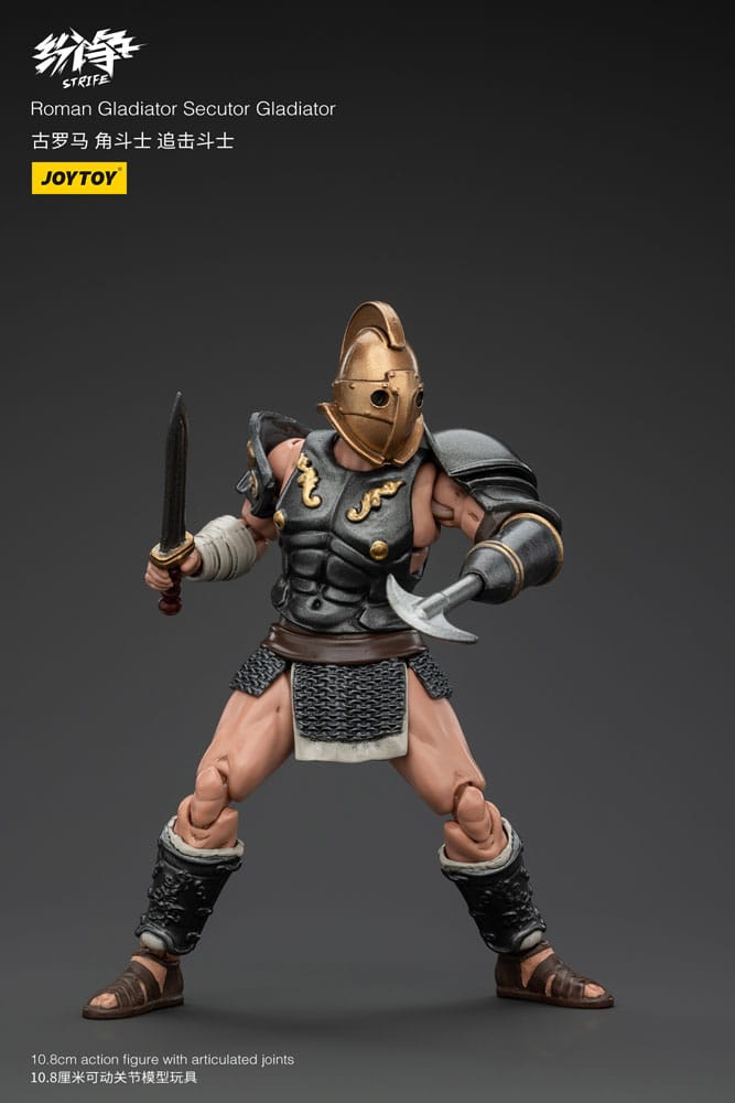 Strife Action Figure 1/18 Roman Gladiator Secutor Gladiator Joy Toy (CN)