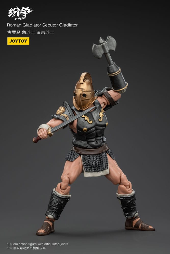 Strife Action Figure 1/18 Roman Gladiator Secutor Gladiator Joy Toy (CN)