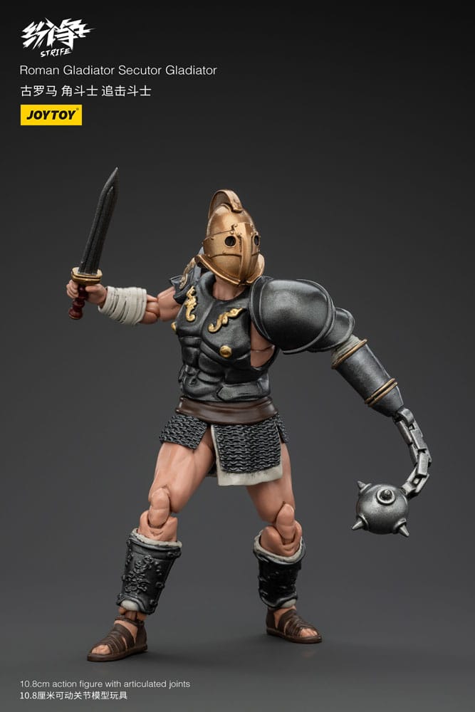 Strife Action Figure 1/18 Roman Gladiator Secutor Gladiator Joy Toy (CN)