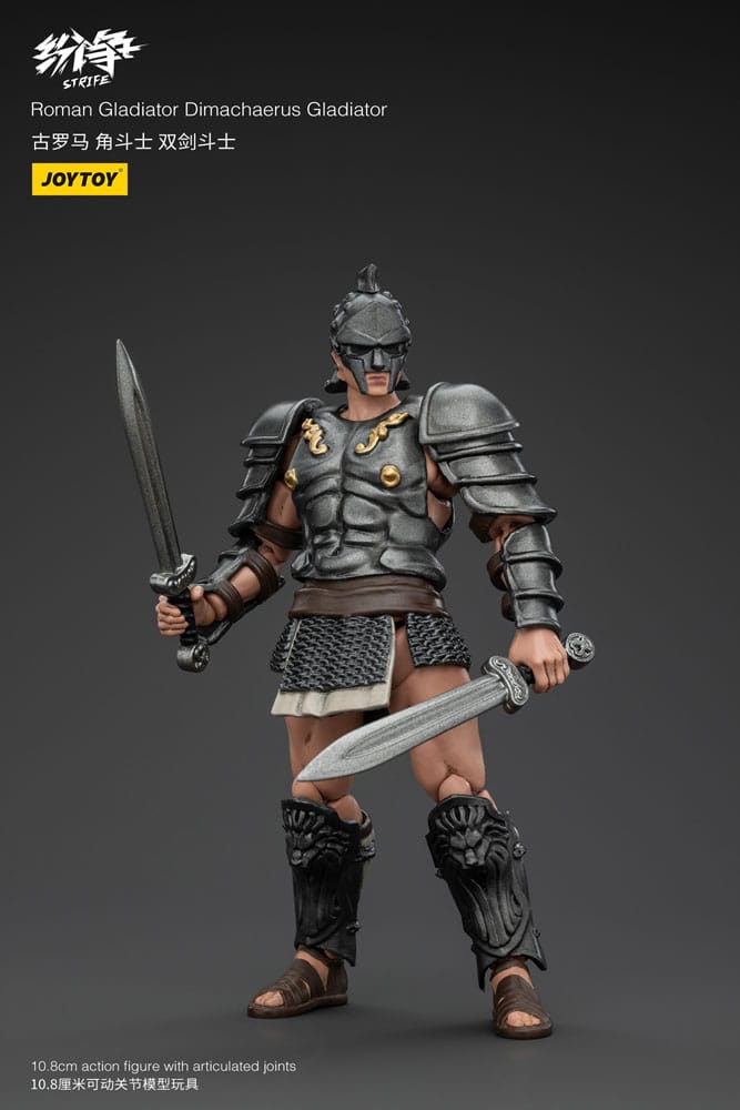 Strife Action Figure 1/18 Roman Gladiator Dimachaerus Gladiator Joy Toy (CN)
