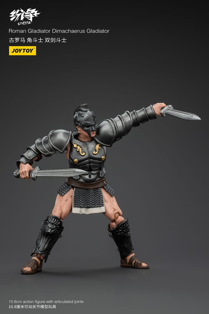 Strife Action Figure 1/18 Roman Gladiator Dimachaerus Gladiator Joy Toy (CN)