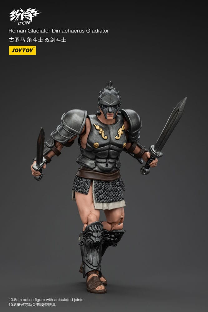 Strife Action Figure 1/18 Roman Gladiator Dimachaerus Gladiator Joy Toy (CN)