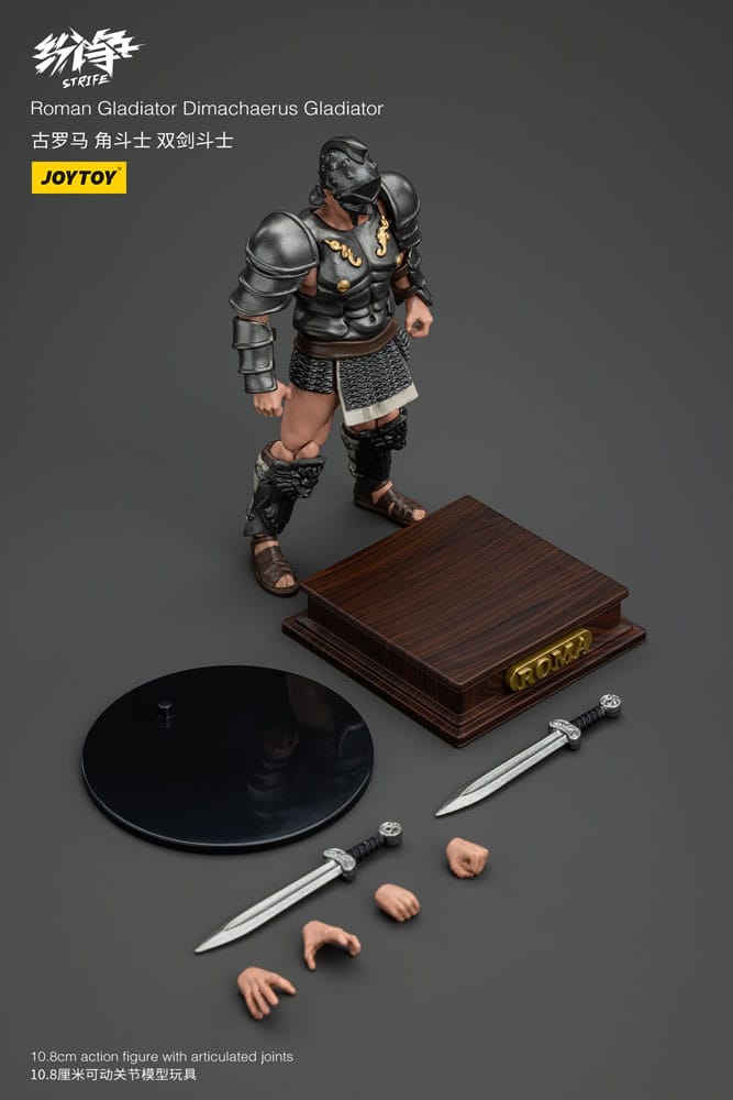 Strife Action Figure 1/18 Roman Gladiator Dimachaerus Gladiator Joy Toy (CN)