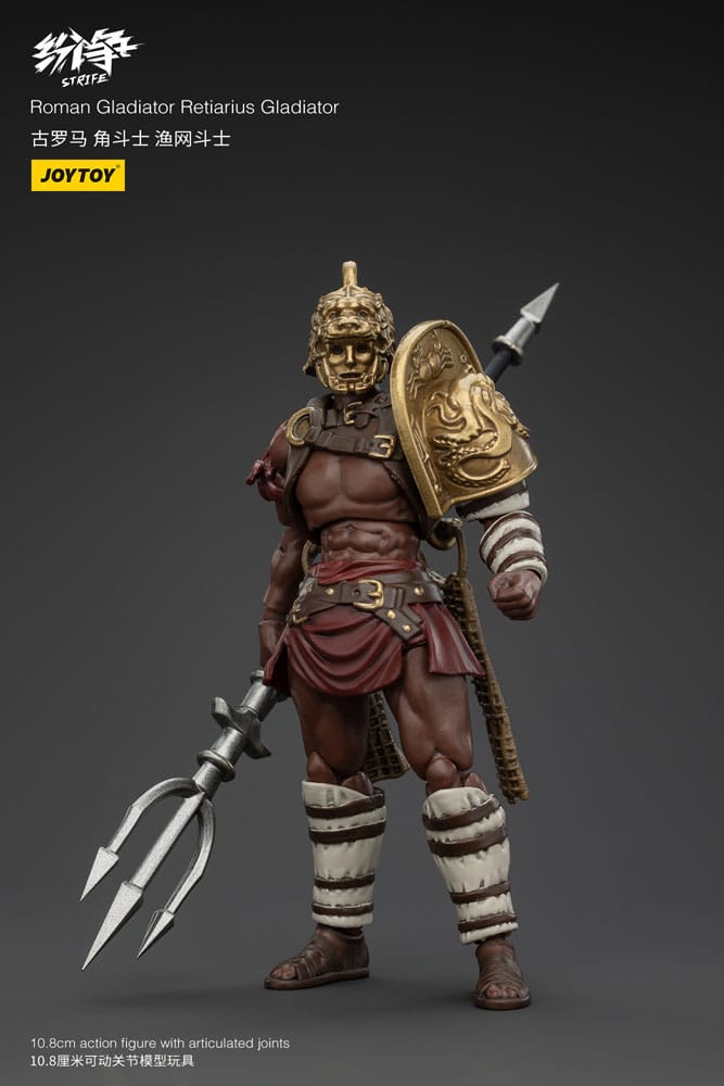 Strife Action Figure 1/18 Roman Gladiator Retiarius Gladiator Joy Toy (CN)