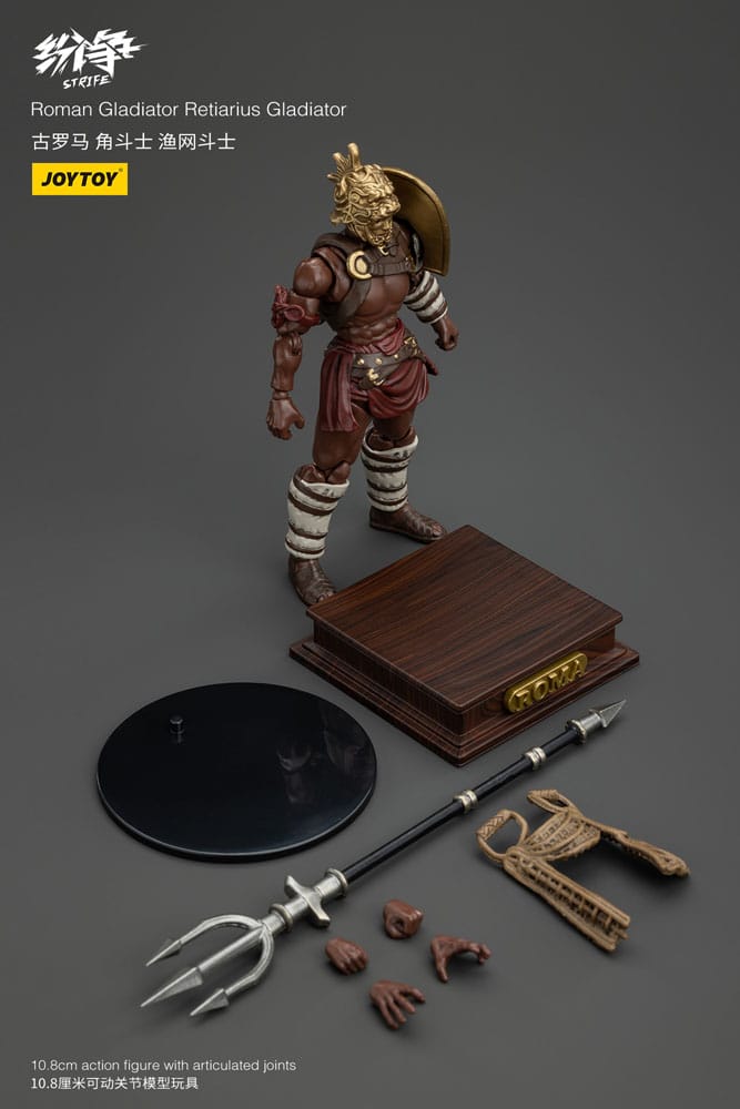 Strife Action Figure 1/18 Roman Gladiator Retiarius Gladiator Joy Toy (CN)