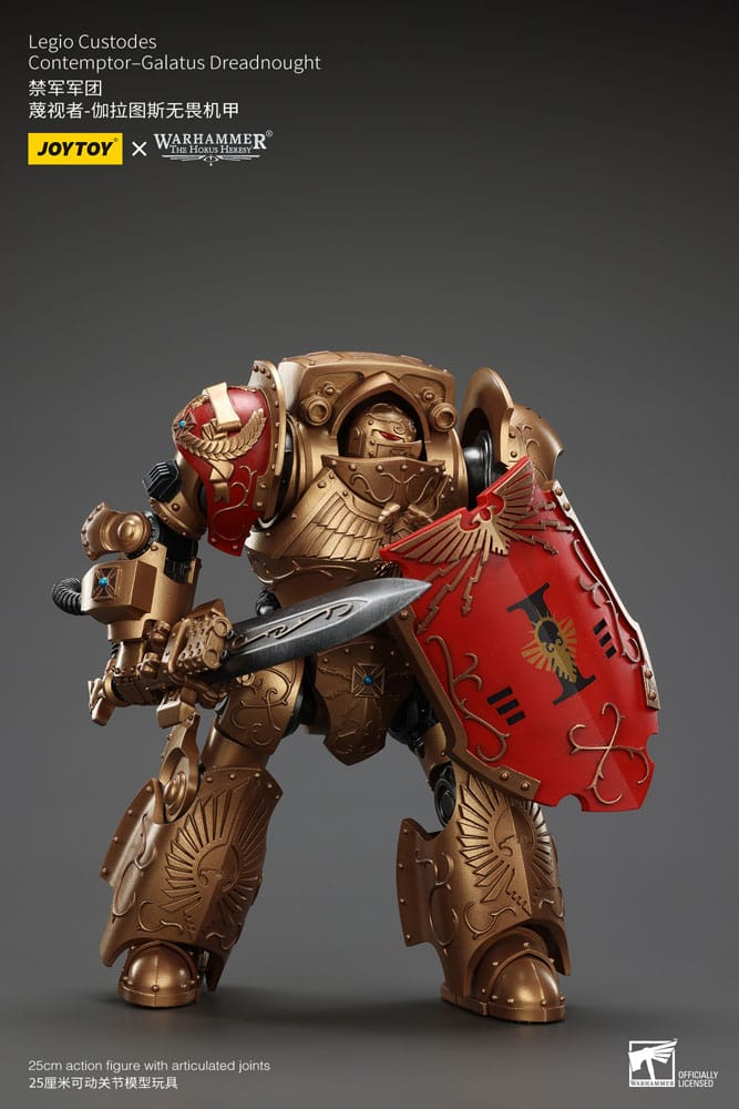 Warhammer The Horus Heresy Action Figure Legio Custodes Contemptor Galatus Dreadnought Joy Toy (CN)