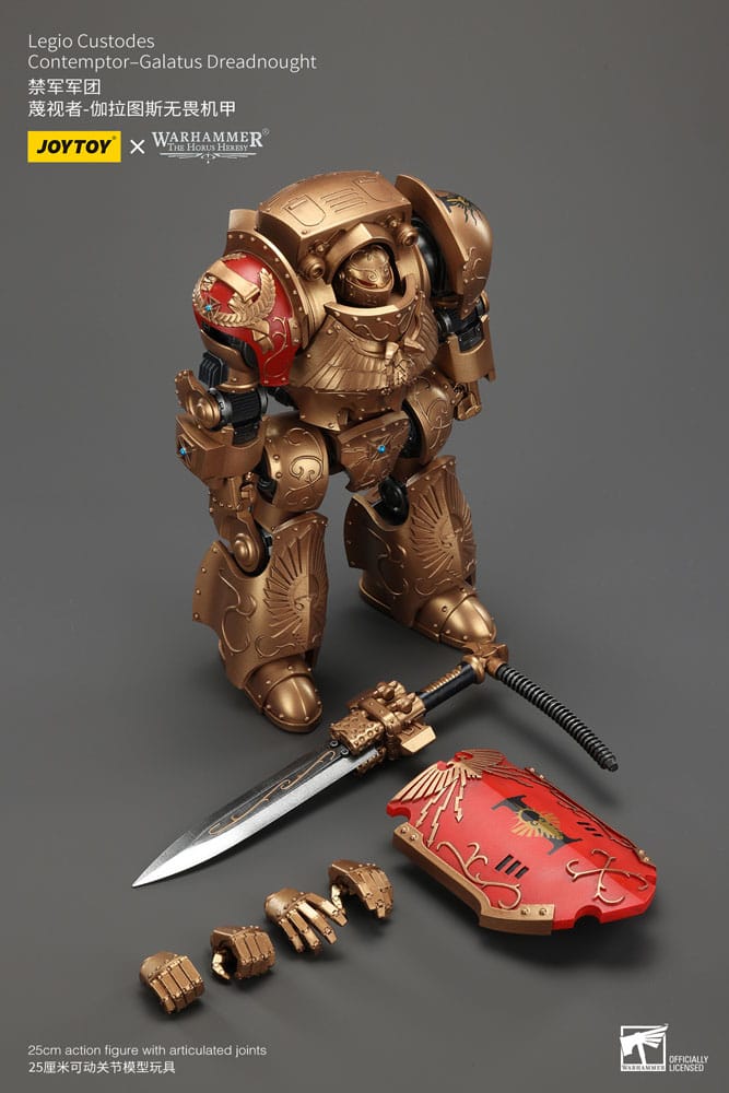 Warhammer The Horus Heresy Action Figure Legio Custodes Contemptor Galatus Dreadnought Joy Toy (CN)