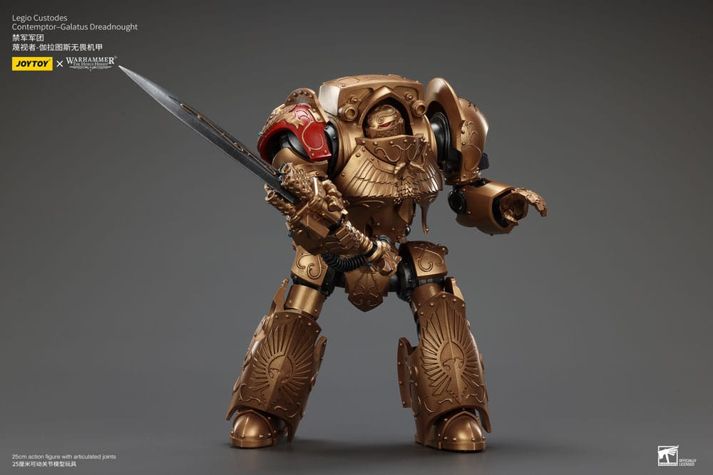 Warhammer The Horus Heresy Action Figure Legio Custodes Contemptor Galatus Dreadnought Joy Toy (CN)