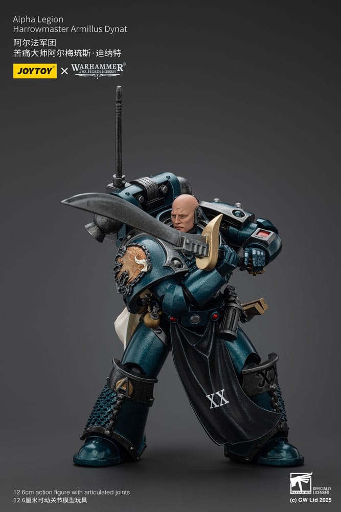 Warhammer The Horus Heresy Action Figure Alpha Legion Harrowmaster Armillus Dynat Joy Toy (CN)
