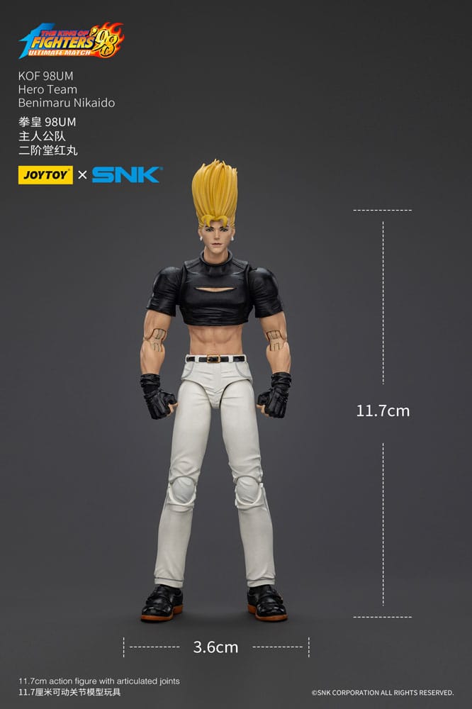 The King Of Fighters '98 Action Figure Hero Team Benimaru Nikaido Joy Toy (CN)