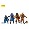 Zombie Dark Source Action Figures 4 Pack Biochemical Lab Team Joy Toy (CN)