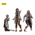 Zombie Dark Source Action Figures 3 Pack Scientists Female Joy Toy (CN)