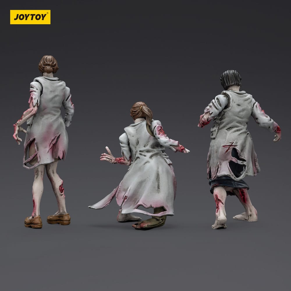 Zombie Dark Source Action Figures 3 Pack Medics Joy Toy (CN)
