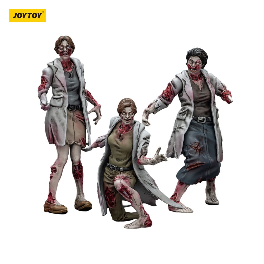 Zombie Dark Source Action Figures 3 Pack Medics Joy Toy (CN)
