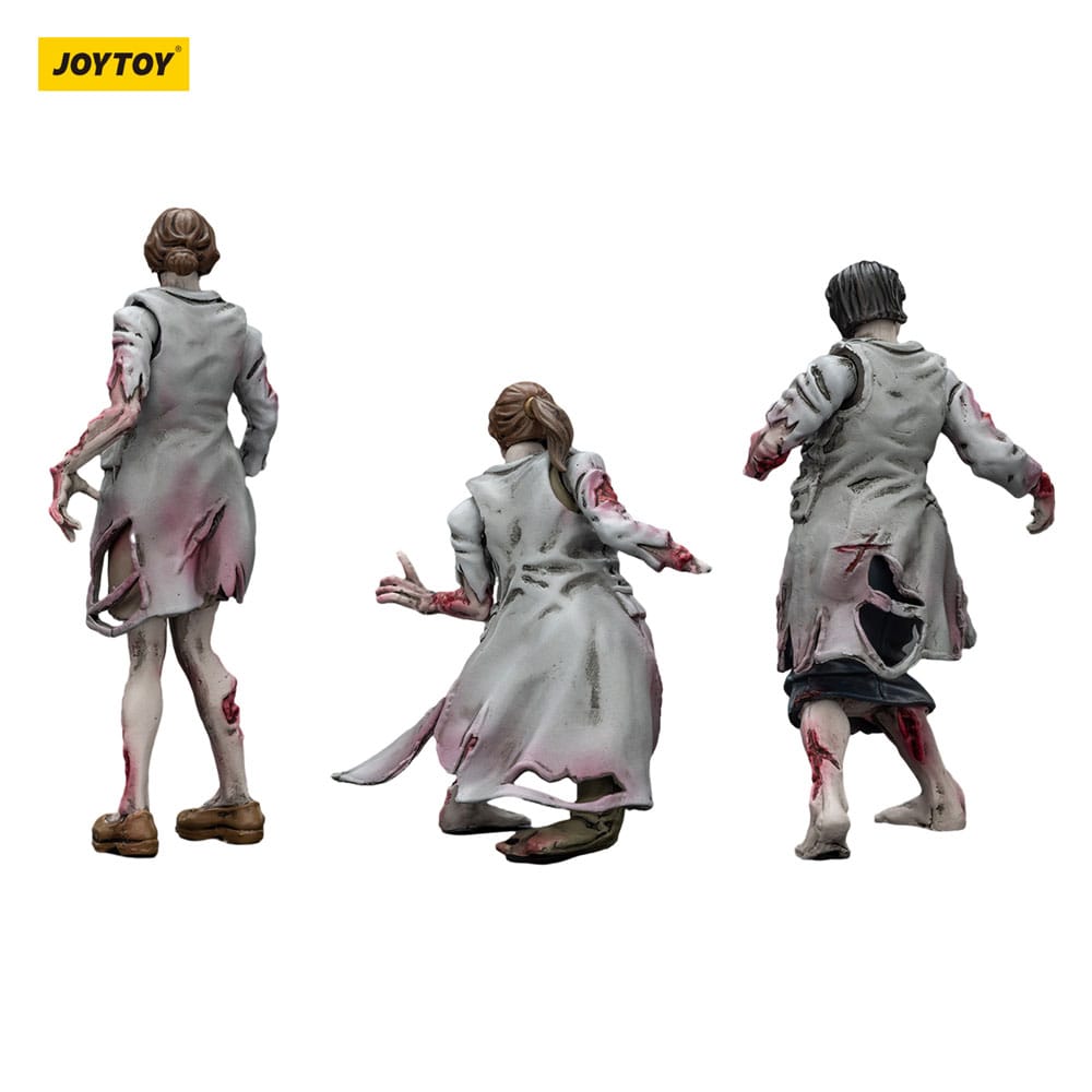 Zombie Dark Source Action Figures 3 Pack Medics Joy Toy (CN)