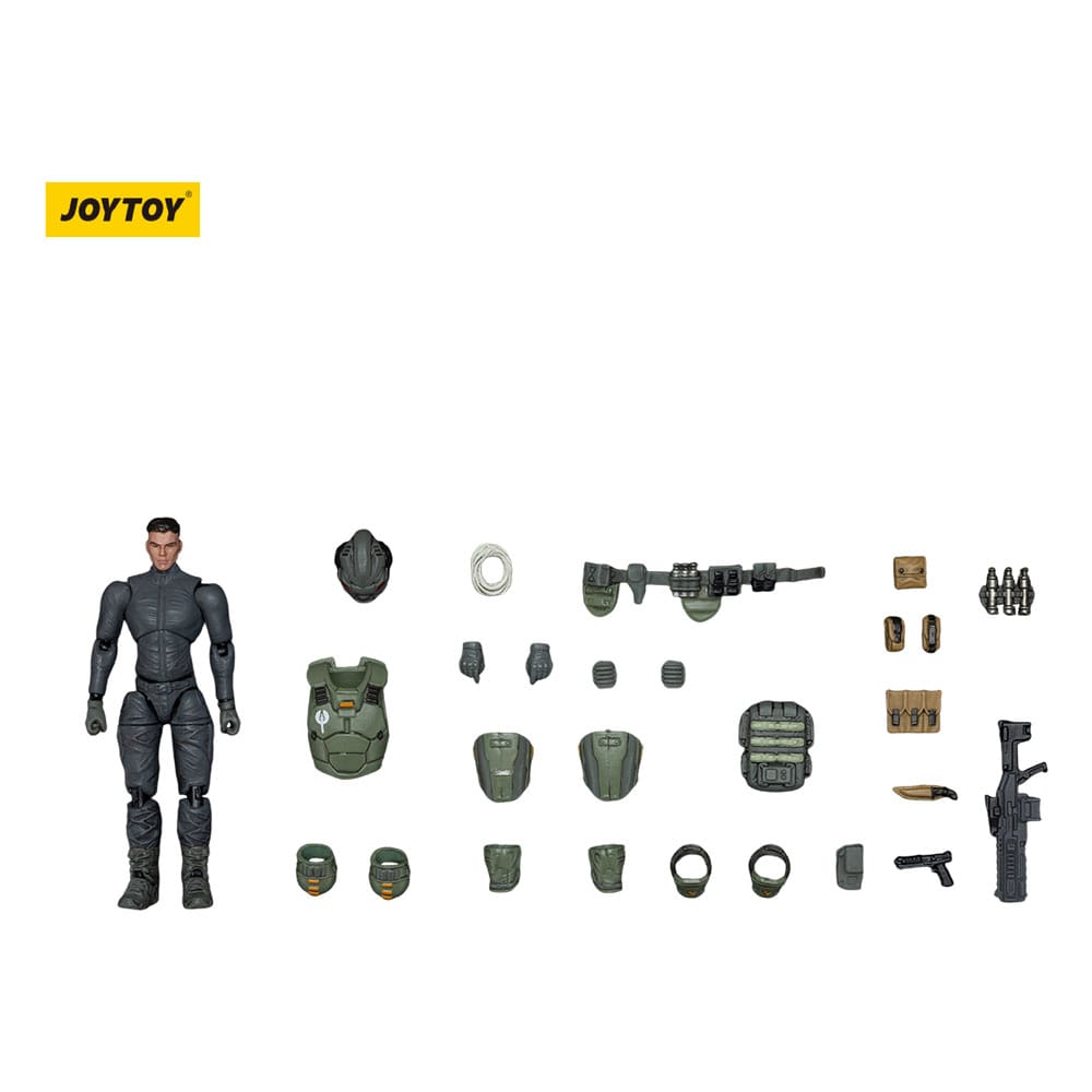 APOC Series Dark Source Action Figur Bedrock Standard Combat Mecha Pilot Joy Toy (CN)