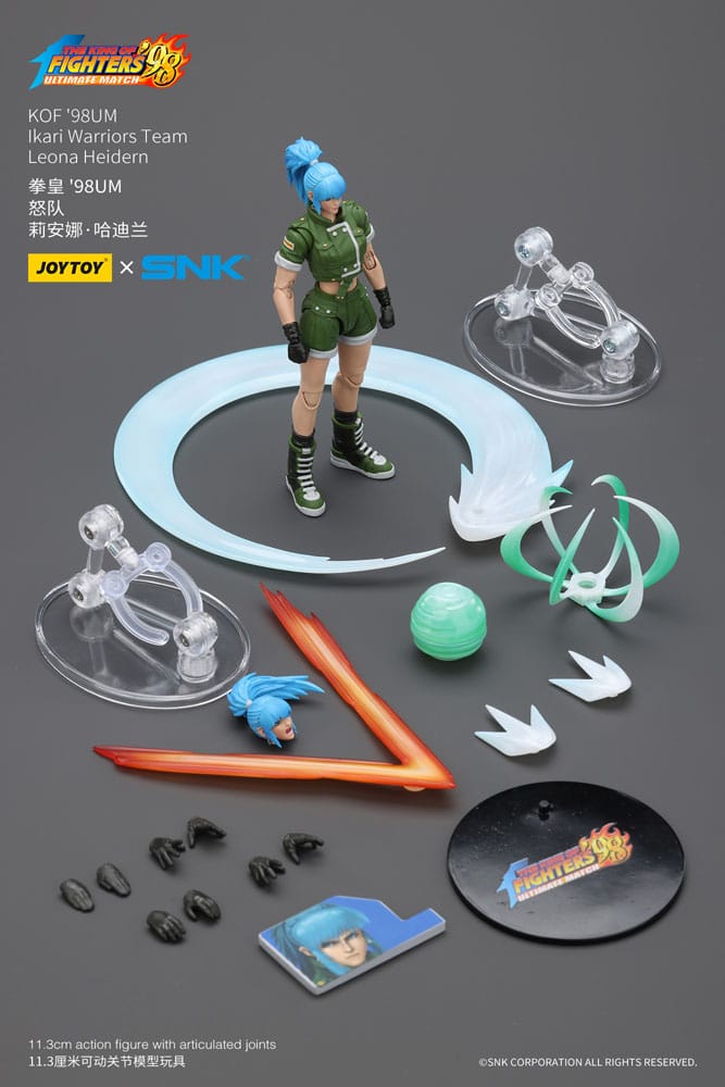The King Of Fighters '98 Action Figure Hero Team Leona Heidern Joy Toy (CN)