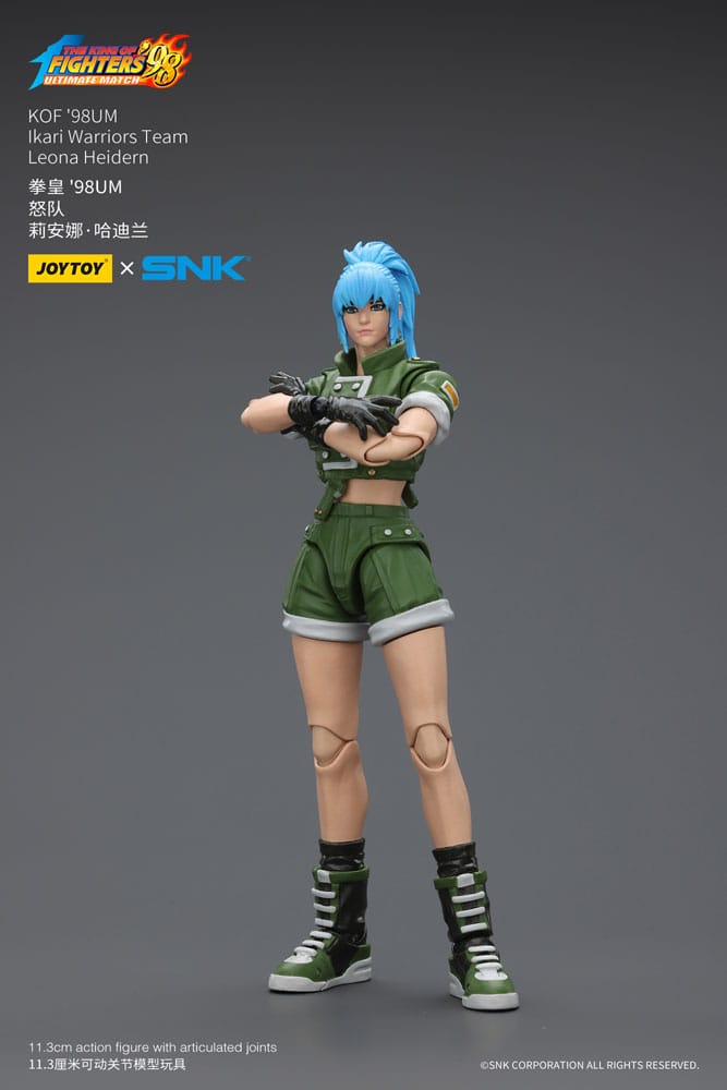 The King Of Fighters '98 Action Figure Hero Team Leona Heidern Joy Toy (CN)