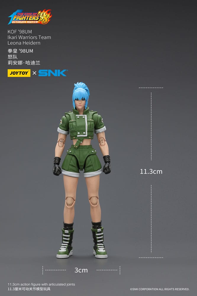 The King Of Fighters '98 Action Figure Hero Team Leona Heidern Joy Toy (CN)