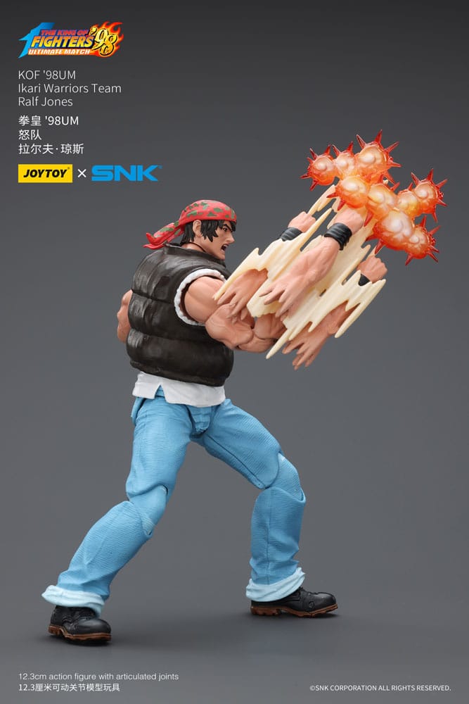 The King Of Fighters '98 Action Figure Hero Team Ralf Jones Joy Toy (CN)