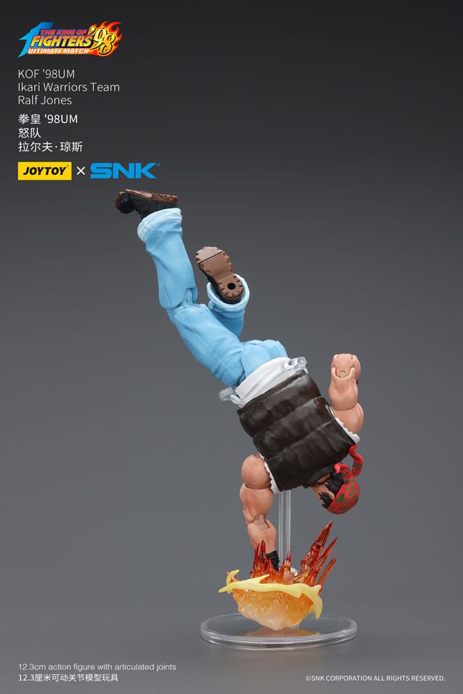 The King Of Fighters '98 Action Figure Hero Team Ralf Jones Joy Toy (CN)