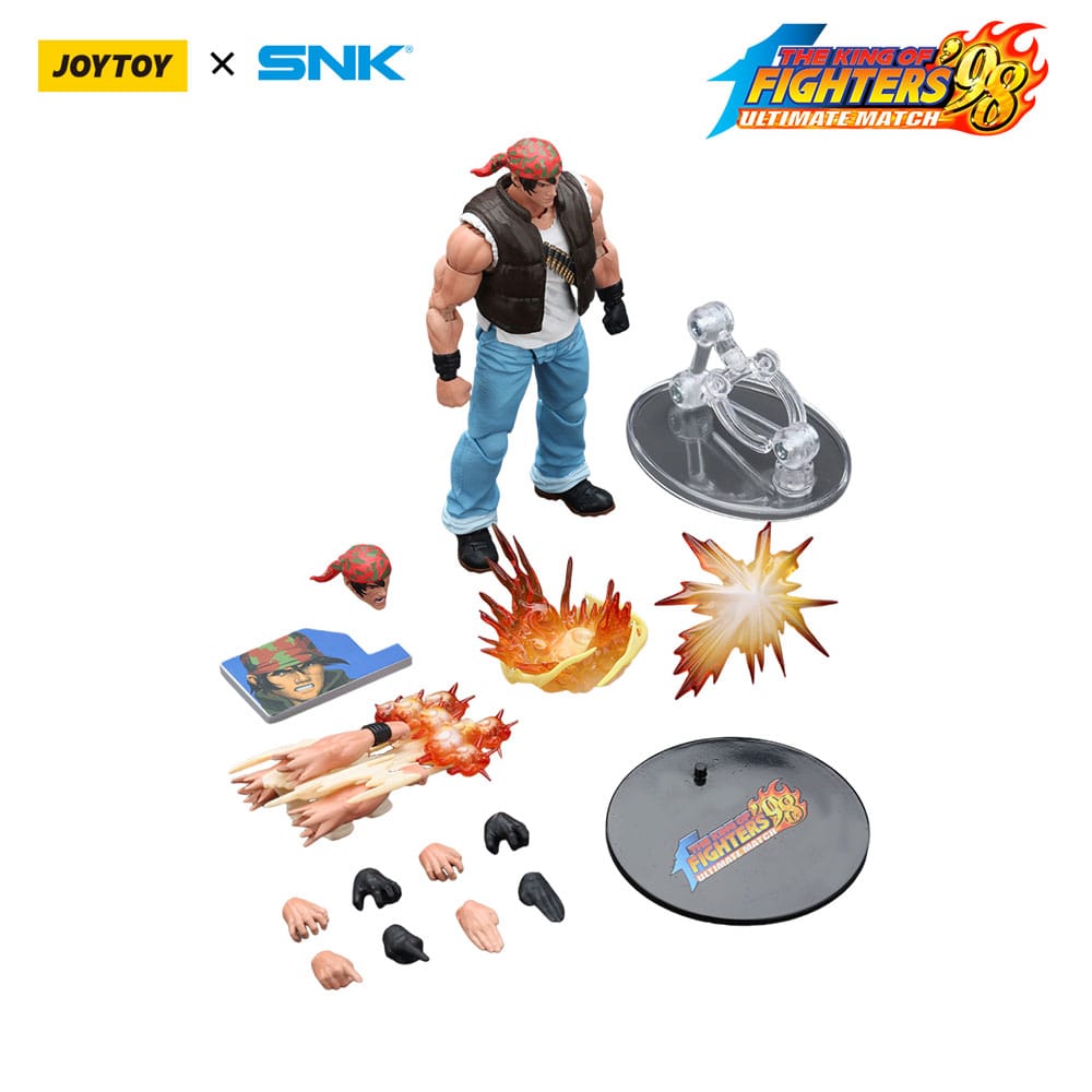 The King Of Fighters '98 Action Figure Hero Team Ralf Jones Joy Toy (CN)