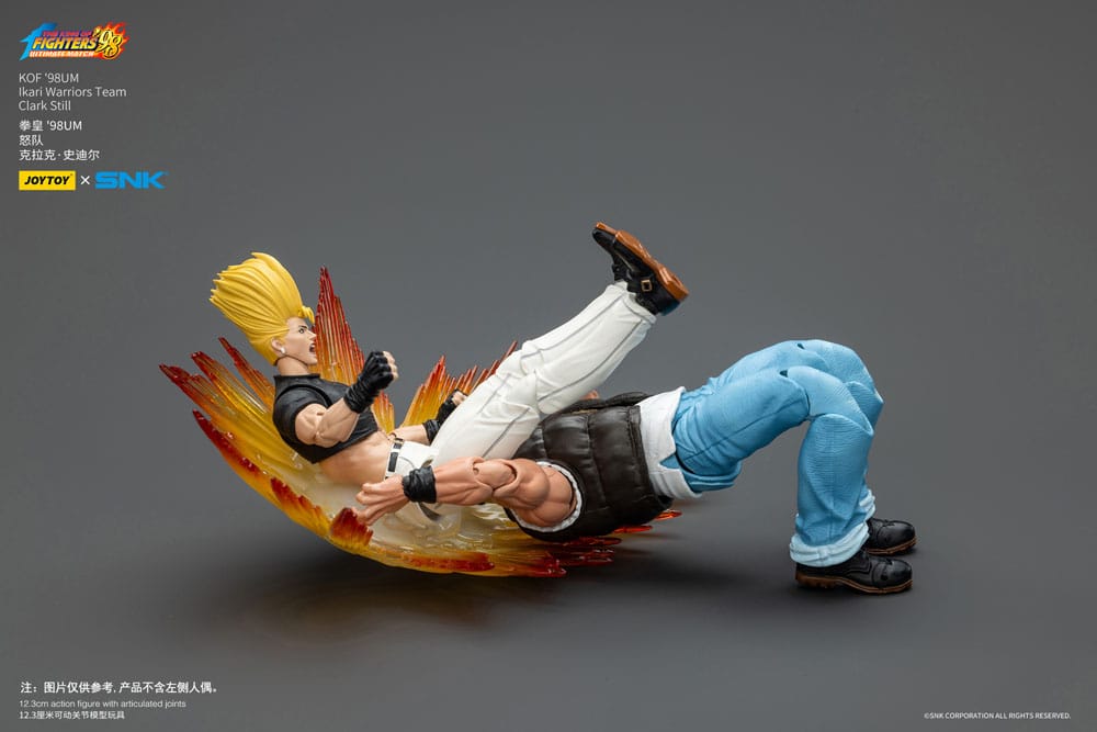 The King Of Fighters '98 Action Figure Hero Team Clark Still Joy Toy (CN)