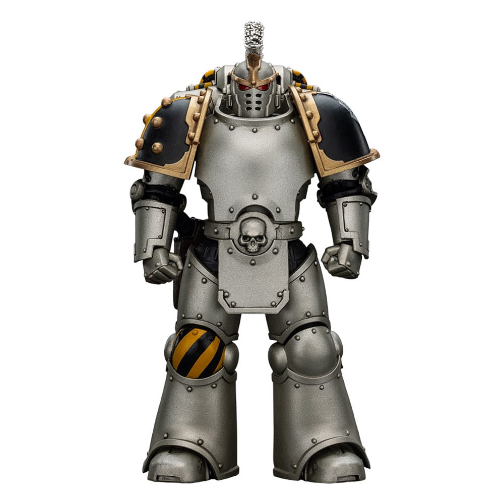 Warhammer The Horus Heresy Action Figure 1/18 lron Warriors Command Squad Chosen with Legion Standard Joy Toy (CN)