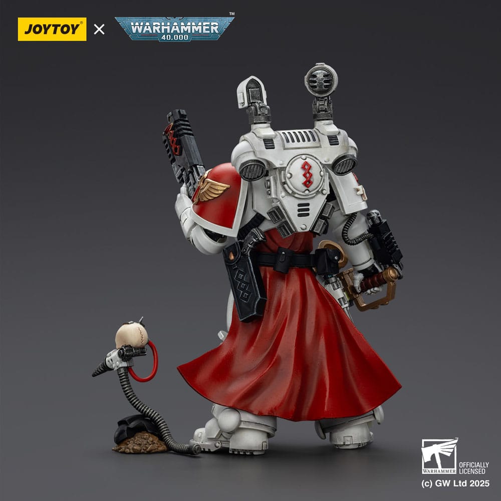 Warhammer 40 000 Combat Patrol Blood Angels Action Figure Sanguinary Priest with Heavy bolt pistol chainsword and narthecium Joy Toy (CN)