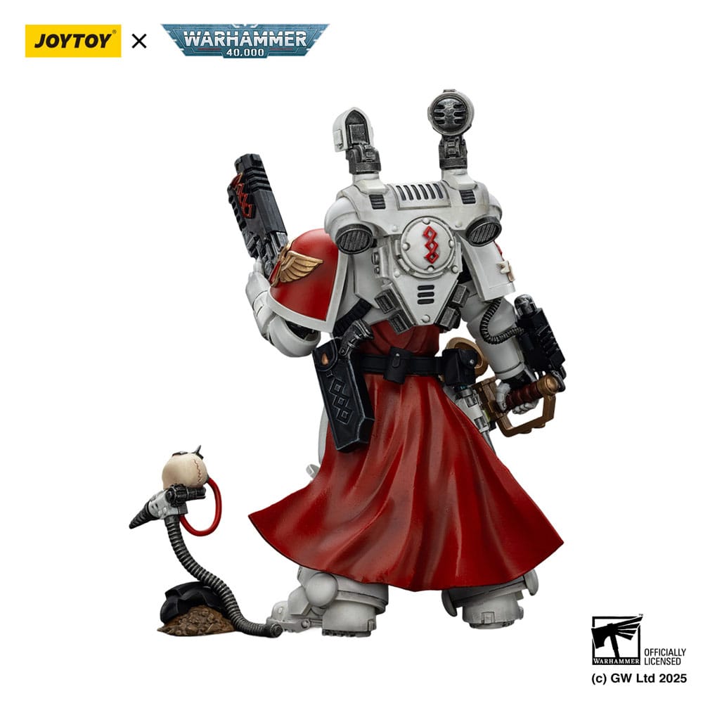 Warhammer 40 000 Combat Patrol Blood Angels Action Figure Sanguinary Priest with Heavy bolt pistol chainsword and narthecium Joy Toy (CN)