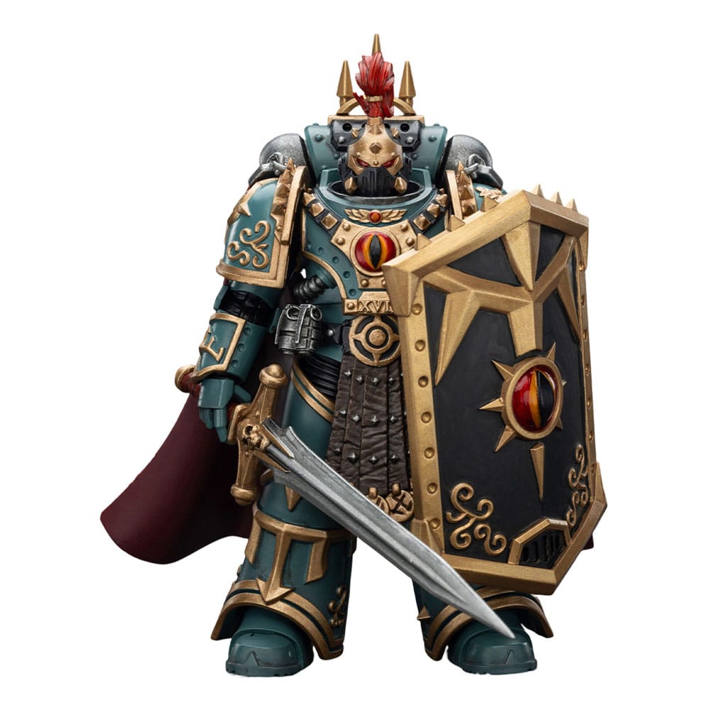Warhammer The Horus Heresy Action Figure Sons of Horus Little Horus Aximand Captain of the 5th Company Joy Toy (CN)