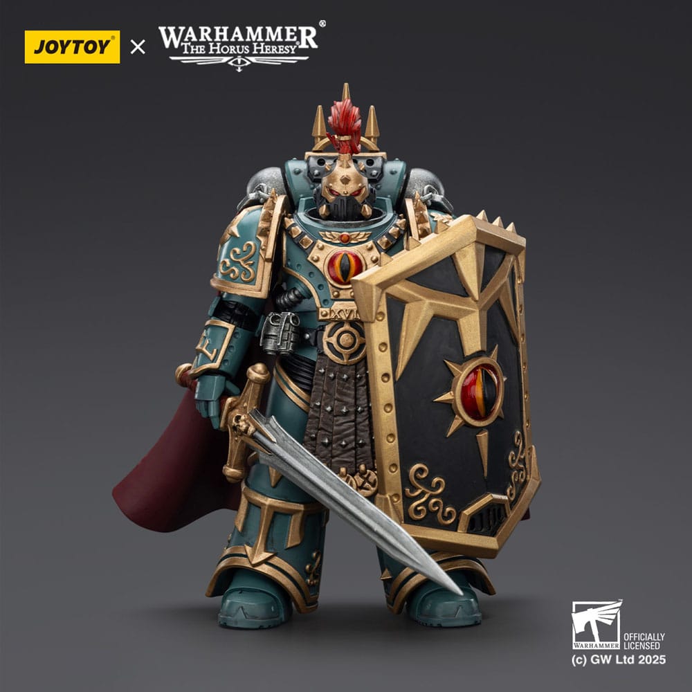 Warhammer The Horus Heresy Action Figure Sons of Horus Little Horus Aximand Captain of the 5th Company Joy Toy (CN)