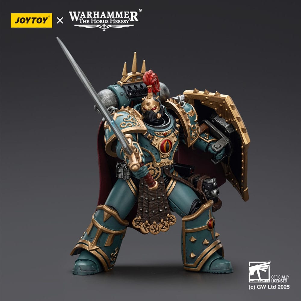 Warhammer The Horus Heresy Action Figure Sons of Horus Little Horus Aximand Captain of the 5th Company Joy Toy (CN)
