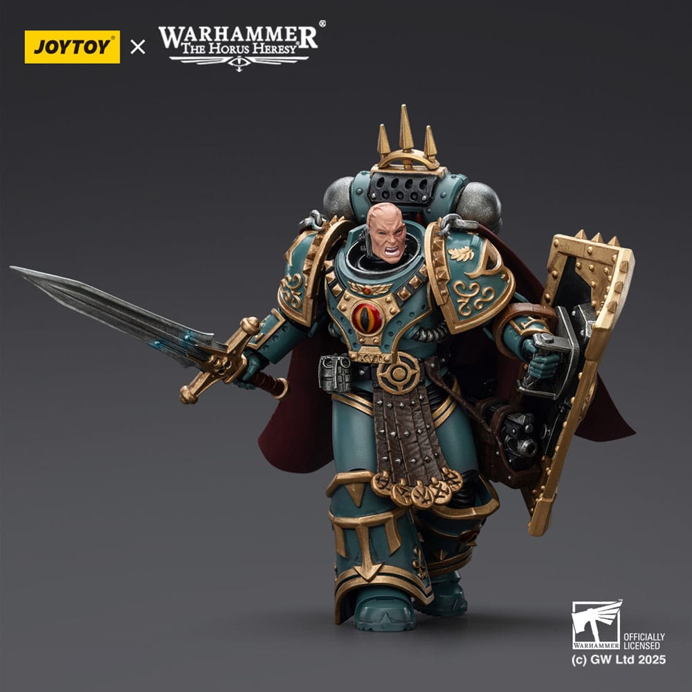 Warhammer The Horus Heresy Action Figure Sons of Horus Little Horus Aximand Captain of the 5th Company Joy Toy (CN)