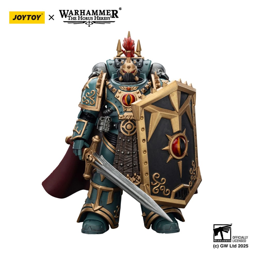 Warhammer The Horus Heresy Action Figure Sons of Horus Little Horus Aximand Captain of the 5th Company Joy Toy (CN)