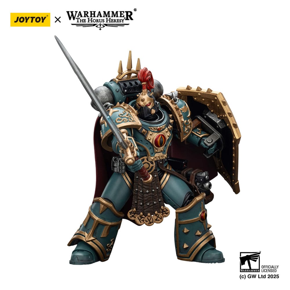 Warhammer The Horus Heresy Action Figure Sons of Horus Little Horus Aximand Captain of the 5th Company Joy Toy (CN)