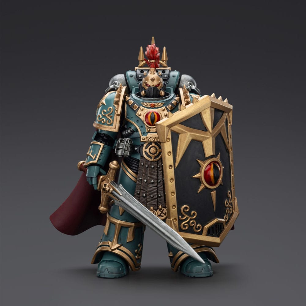 Warhammer The Horus Heresy Action Figure Sons of Horus Little Horus Aximand Captain of the 5th Company Joy Toy (CN)