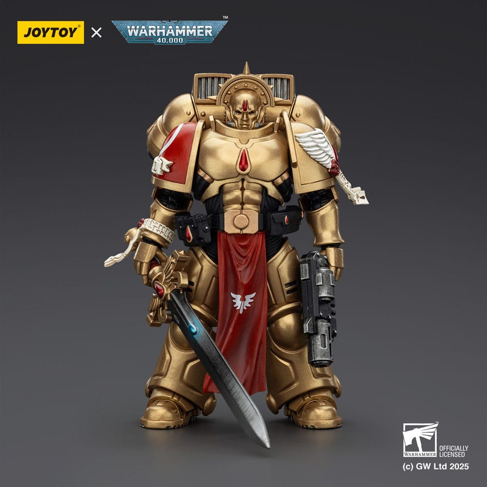 Warhammer 40 000 Combat Patrol Blood Angels Action Figure Sanguinary Guard 1 with Inferno Pistol and Encarmine Blade Joy Toy (CN)