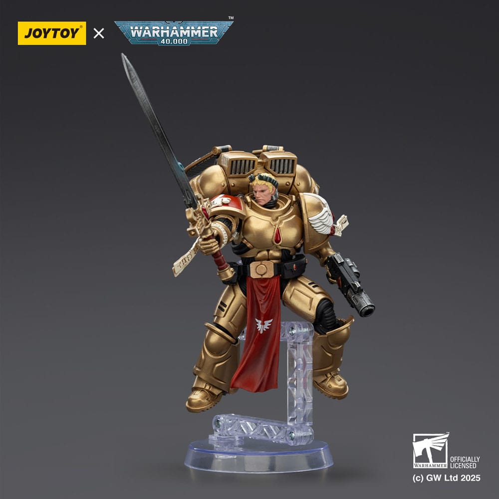 Warhammer 40 000 Combat Patrol Blood Angels Action Figure Sanguinary Guard 1 with Inferno Pistol and Encarmine Blade Joy Toy (CN)
