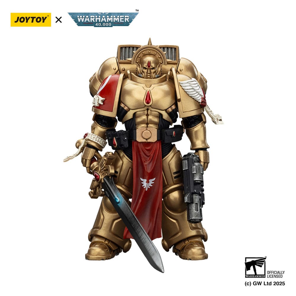 Warhammer 40 000 Combat Patrol Blood Angels Action Figure Sanguinary Guard 1 with Inferno Pistol and Encarmine Blade Joy Toy (CN)