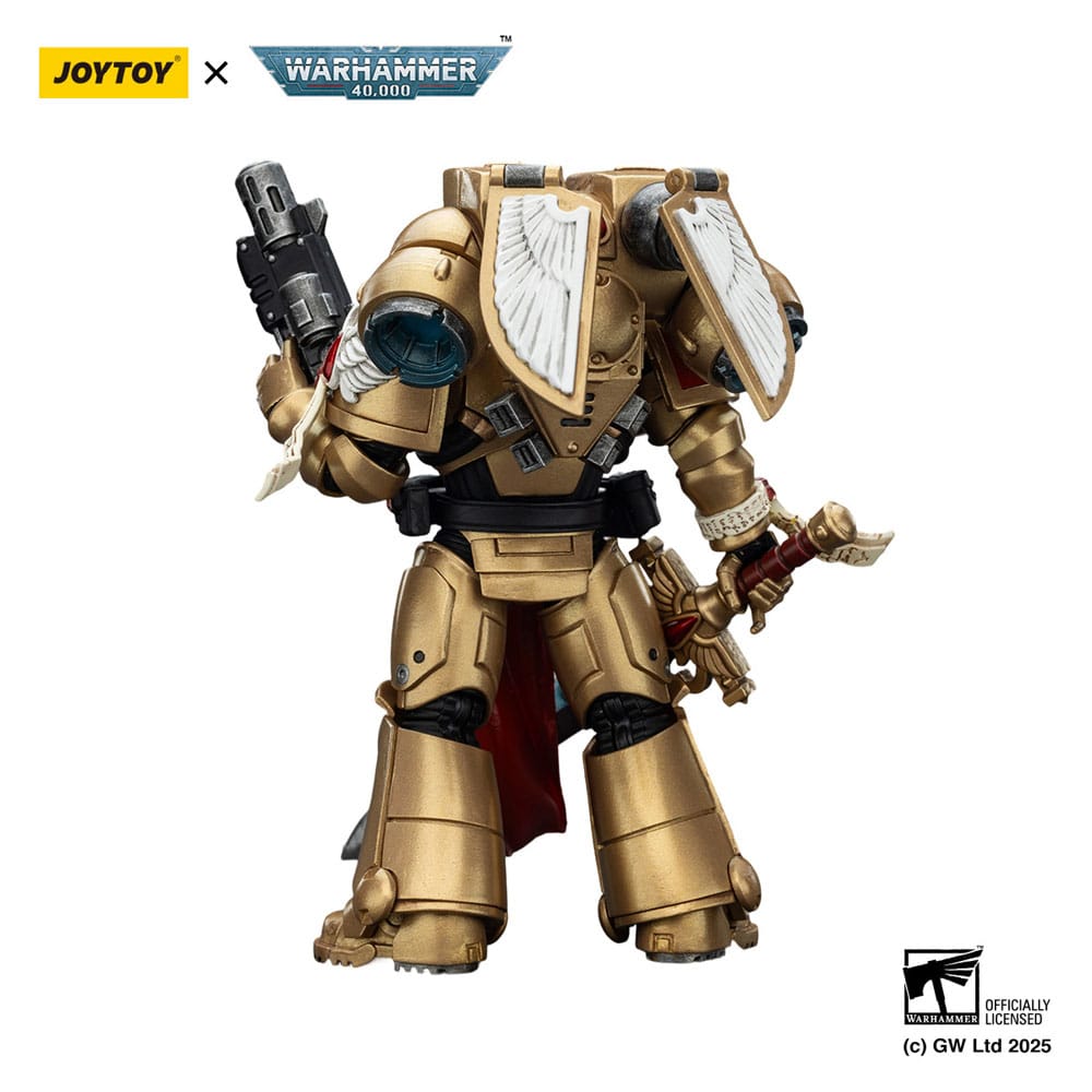 Warhammer 40 000 Combat Patrol Blood Angels Action Figure Sanguinary Guard 1 with Inferno Pistol and Encarmine Blade Joy Toy (CN)